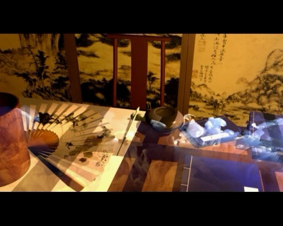 开篇古色古香的场景演绎