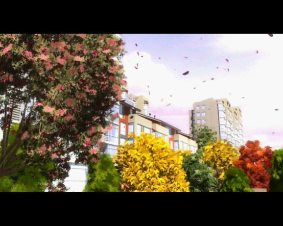 乱花渐入迷人眼(三维动画)