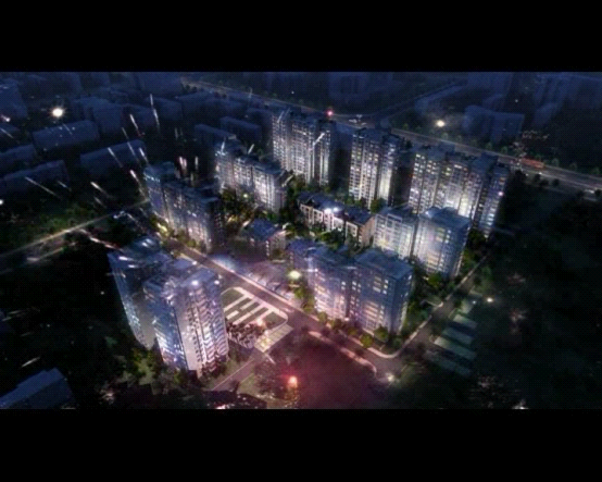 三维动画展示精彩绚丽的烟火特效