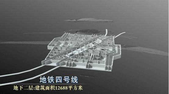 北京南站高精模型